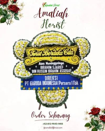 Papan Bunga Duka di Lololawa