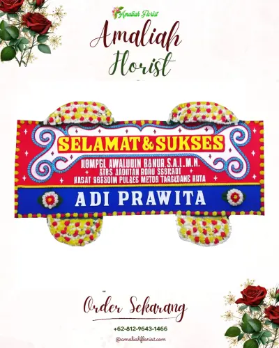 Karangan Bunga Ucapan Selamat di Lololawa